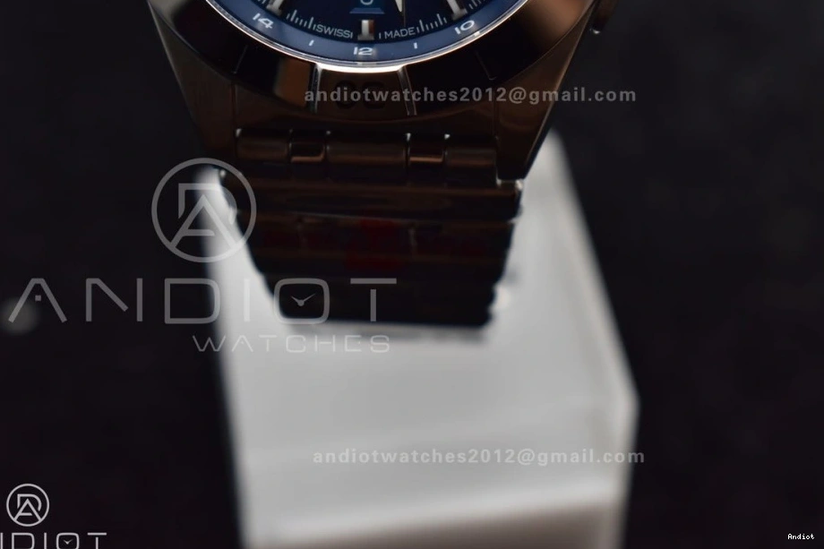Best Factory Blue SS Bracelet GMT Breitling Dial Chronomat 40mm BLS 1:1 Automatic Edition On A2836 0508